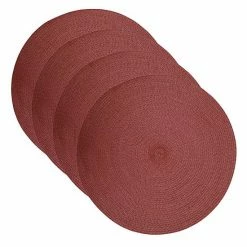 Food Network™ Round Placemat 4-pk. Coral -Food Network Shop unnamed file 1022