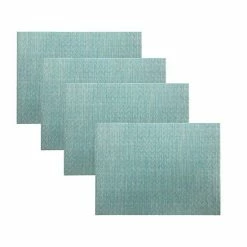 Food Network™ Blue Chevron Vinyl Placemat 4-pk.