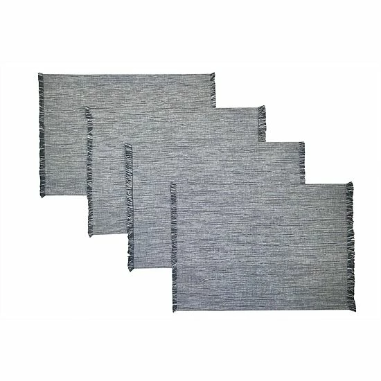 Food Network™ Chindi Fringe Placemat 4-pk. 3 Food Network™ Chindi Fringe Placemat 4-pk.