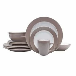 Food Network™ Applewood 16-pc. Dinnerware Set Taupe