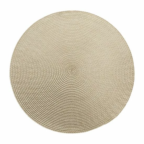 Food Network™ Solid Round Placemat Orange 6 Food Network™ Solid Round Placemat Orange - Image 4