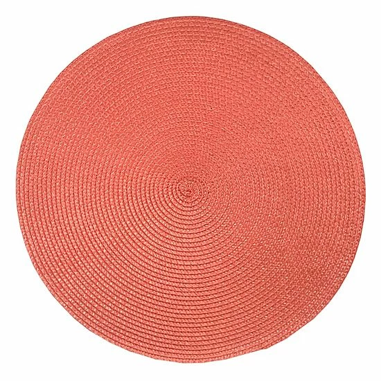 Food Network™ Solid Round Placemat Orange 7 Food Network™ Solid Round Placemat Orange - Image 5