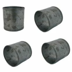 Food Network™ Galvanized Metal Napkin Ring 4-pk.