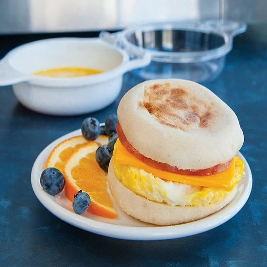Food Network™ Microwave Egg Muffin Maker 6 Food Network™ Microwave Egg Muffin Maker - Image 4