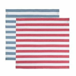 Food Network™ Red & Blue Stripe Flour Sack Kitchen Towel 2-pk. -Food Network Shop unnamed file 1591