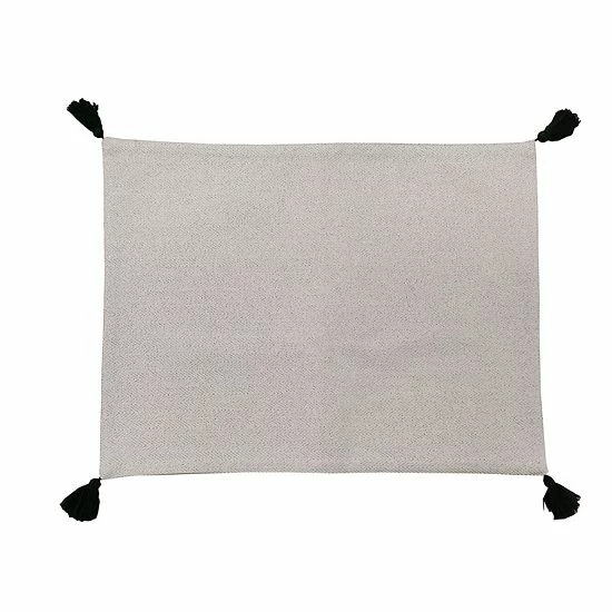 Food Network™ Shimmer Placemat With Tassels 3 Food Network™ Shimmer Placemat With Tassels