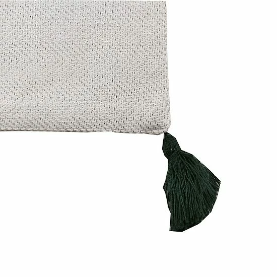 Food Network™ Shimmer Placemat With Tassels 4 Food Network™ Shimmer Placemat With Tassels - Image 2