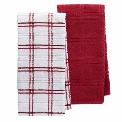 Food Network™ Plaid Kitchen Towel 2-pack Rio Red 17 Food Network™ Plaid Kitchen Towel 2-pack Rio Red -Food Network Shop unnamed file 260