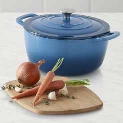 Food Network™ 3.5-qt. Ombre Enameled Cast-Iron Dutch Oven Navy -Food Network Shop unnamed file 265