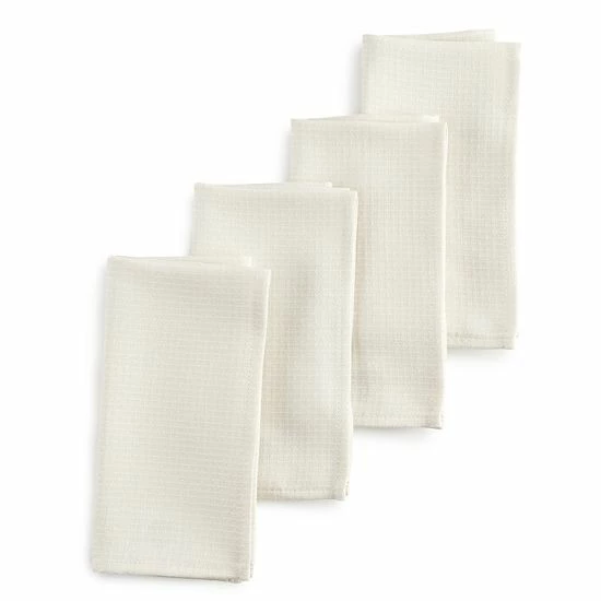 Food Network™ Easy-Care Woven Dinner Napkin 4-pk. Garnet 9 Food Network™ Easy-Care Woven Dinner Napkin 4-pk. Garnet - Image 7