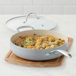 Food Network™ Farmstead 12-in. Covered Deep Skillet Gray -Food Network Shop unnamed file 346
