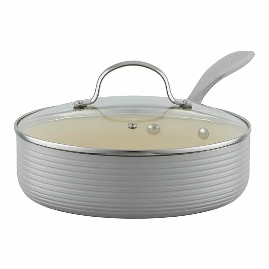 Food Network™ Farmstead 10-pc. Nonstick Ceramic Cookware Set Light Blue 6 Food Network™ Farmstead 10-pc. Nonstick Ceramic Cookware Set Light Blue - Image 4