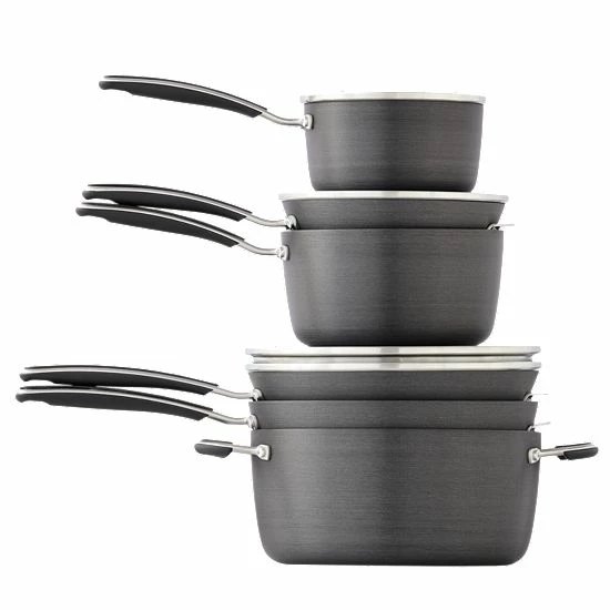 Food Network™ 10-pc. Hard-Anodized Nonstick Cookware Set 4 Food Network™ 10-pc. Hard-Anodized Nonstick Cookware Set - Image 2