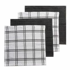 Food Network™ Plaid Dishcloth 4-pk. Aqua -Food Network Shop unnamed file 587