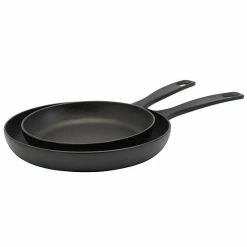 Food Network™ 2-pc. Pre-Seasoned Cast-Iron Skillet Set