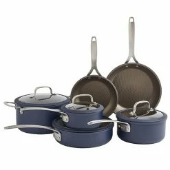Food Network™ 10-pc. Textured Titanium Nonstick Cookware Set Silver -Food Network Shop unnamed file 83