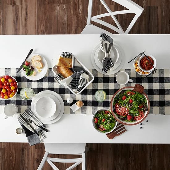 Food Network™ Buffalo Check Table Runner 6 Food Network™ Buffalo Check Table Runner - Image 4