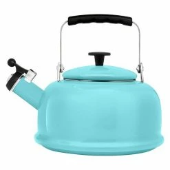 Food Network™ Rosie Whistling Tea Kettle Aqua