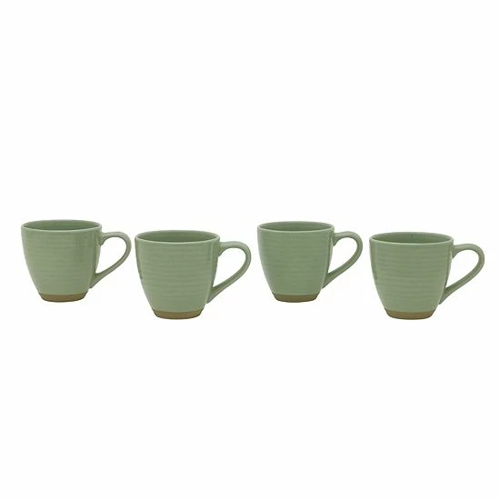 Food Network™ Farmstead 4-pc. Mug Set Mist Green 3 Food Network™ Farmstead 4-pc. Mug Set Mist Green