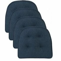Food Network™ The Gripper Max Tufted Chair Pad 4-pk. Indigo -Food Network Shop unnamed file 964